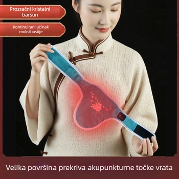 5V električna grijana podloga za vrat i ramena s mugwortom za olakšanje napetosti u vratu i ramenima