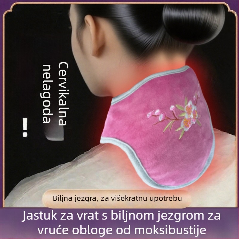 5V električna grijana podloga za vrat i ramena s mugwortom za olakšanje napetosti u vratu i ramenima