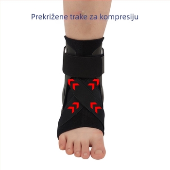 Prozračna potpora gležnja za distorzije, podesive trake, univerzalna veličina