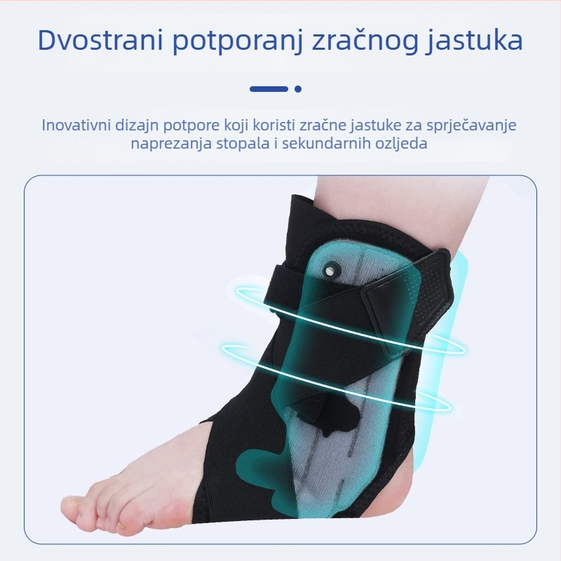 Ortoza gležnja i stopala, kratka potkoljenica za vježbanje i hodanje, ortoza za rehabilitaciju uganuća gležnja