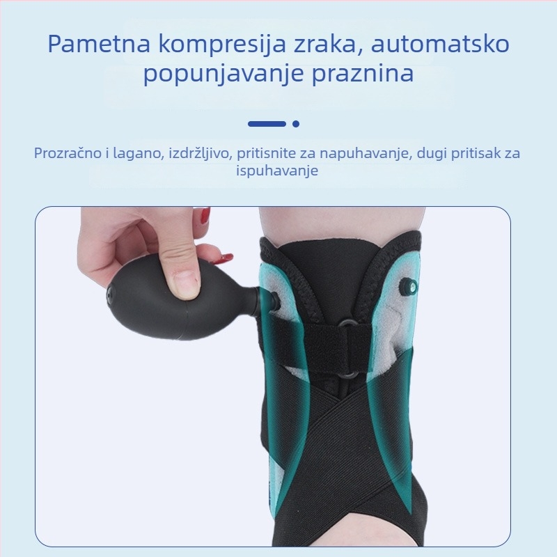 Ortoza gležnja i stopala, kratka potkoljenica za vježbanje i hodanje, ortoza za rehabilitaciju uganuća gležnja