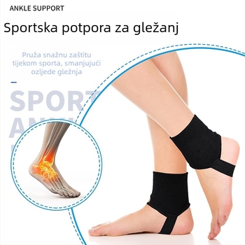 Muški zaštitnik gležnja – stabilizator protiv uganuća, za trčanje, košarku i nogomet