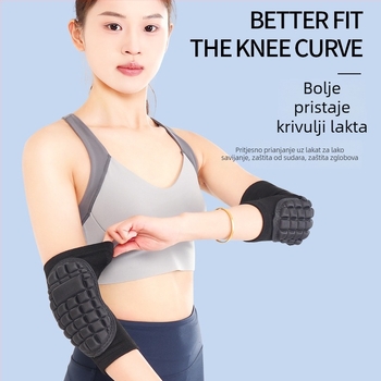 Taktički set zaštitnika koljena i lakta za puzanje, vojna obuka, zaštita za ruke s ugrađenim debljim štitnicima, kompletan set