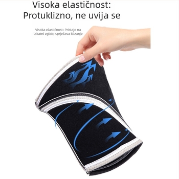 Muški sportski štitnici za lakat i zglob, zaštitni štitnici za ruku za košarku i tenis, dugi dizajn