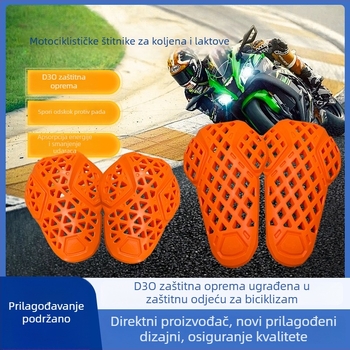 D3O polimerni materijal za zaštitu od udara koljena i lakta, integriran u motociklističku odjeću, za biciklizam i skijanje, PU meka zaštita