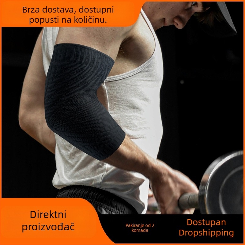Zaštita lakta za trening i bench press – kompresivna meka zaštita za muškarce