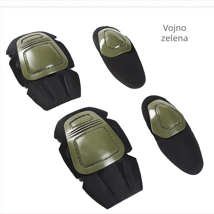 G2 Frog Suit set zaštitne opreme za muškarce – vanjski trening i puzanje, taktičke hlače s koljenim i laktnim zaštitama uz brzo otpuštanje
