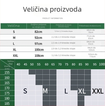 Billion Ha Unisex pojas za podršku struka s bambusovim ugljenom, prozračna pjena, topla za jogu i fitness