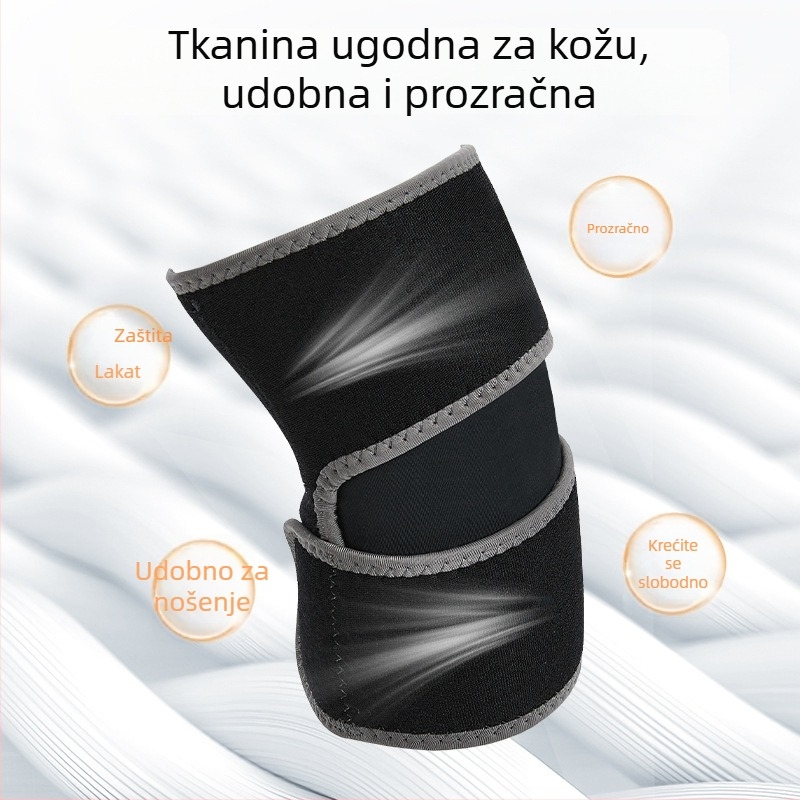 Prilagodljivi laktni štitnici s Velcro zatvaračem za odrasle, univerzalne veličine, sportska zaštita, prilagodljivo prema crtežima i uzorcima