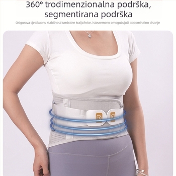 Pojas za podršku donjeg dijela leđa kod hernije diska, sportski pojas za donji dio leđa, toplinska kompresija za ublažavanje bolova i stabilizaciju kralježnice