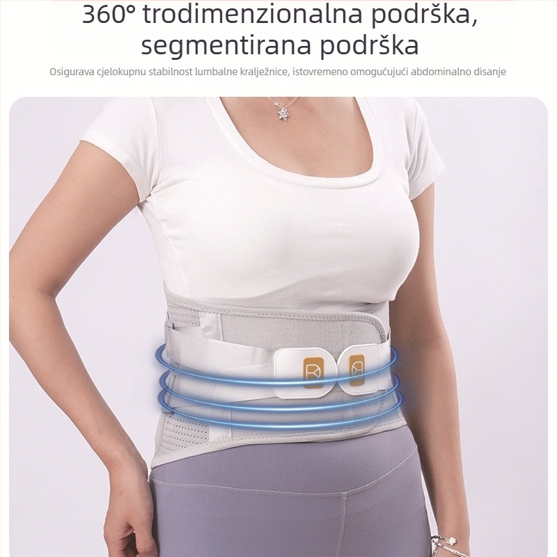 Pojas za podršku donjeg dijela leđa kod hernije diska, sportski pojas za donji dio leđa, toplinska kompresija za ublažavanje bolova i stabilizaciju kralježnice