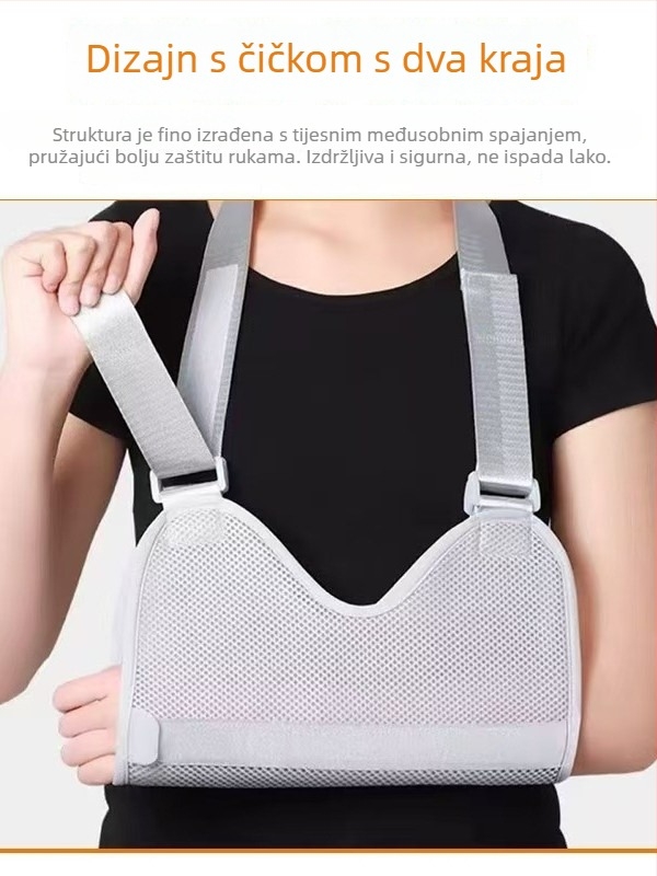 Medicinski držač ruke za odrasle, stabilizacija prijeloma predlaktja i lakta, ortoza za zglob, podržavajući fiksacijski pojas