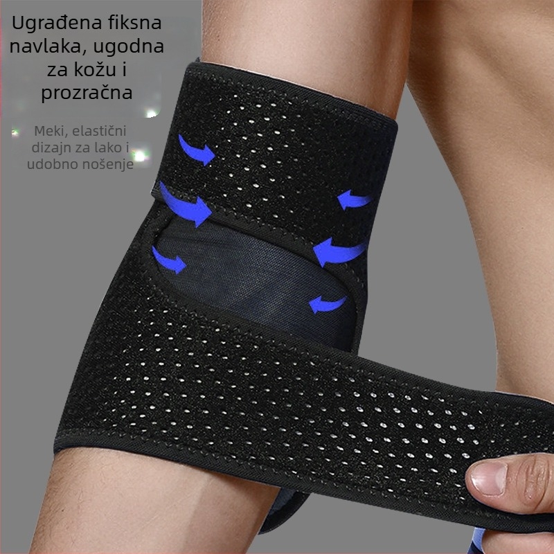 Sportski rukav za lakat i zaštitni jastučić za lakat, zagrijivač zgloba, za košarku i fitness