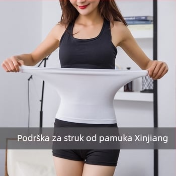 Pojas od 100% pamuka za muškarce i žene – podrška trbuha, zagrijavanje želuca, udoban obim struka