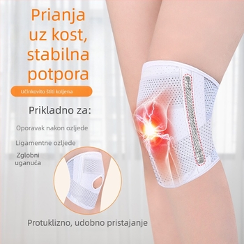 Tanki koljeni pojas za ozljedu meniska i patelle — sportska zaštita koljena za muškarce i žene
