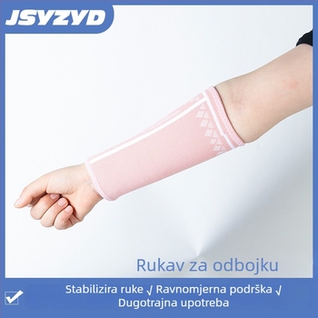 Izduženi zaštitnici zglobova za odbojku, najlonski pleteni, topli, zaštita lakta