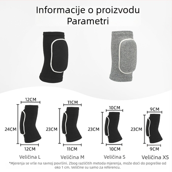 Fubu spužvasti zaštitnik lakta – univerzalna zaštita za ples, odbojku, rolanje, biciklizam i fitness