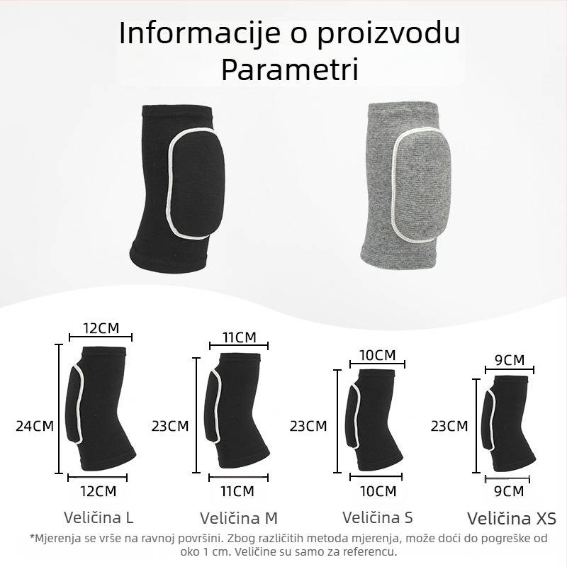 Fubu spužvasti zaštitnik lakta – univerzalna zaštita za ples, odbojku, rolanje, biciklizam i fitness