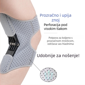 Koljenski egzoskelet za hodanje i trčanje – zaštita patelle i zgloba koljena