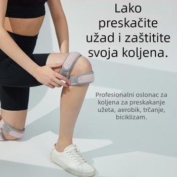 SHUGE Patelarna traka za koljeno za trčanje, preskakanje užeta i fitness – univerzalna zaštita koljena za muškarce i žene