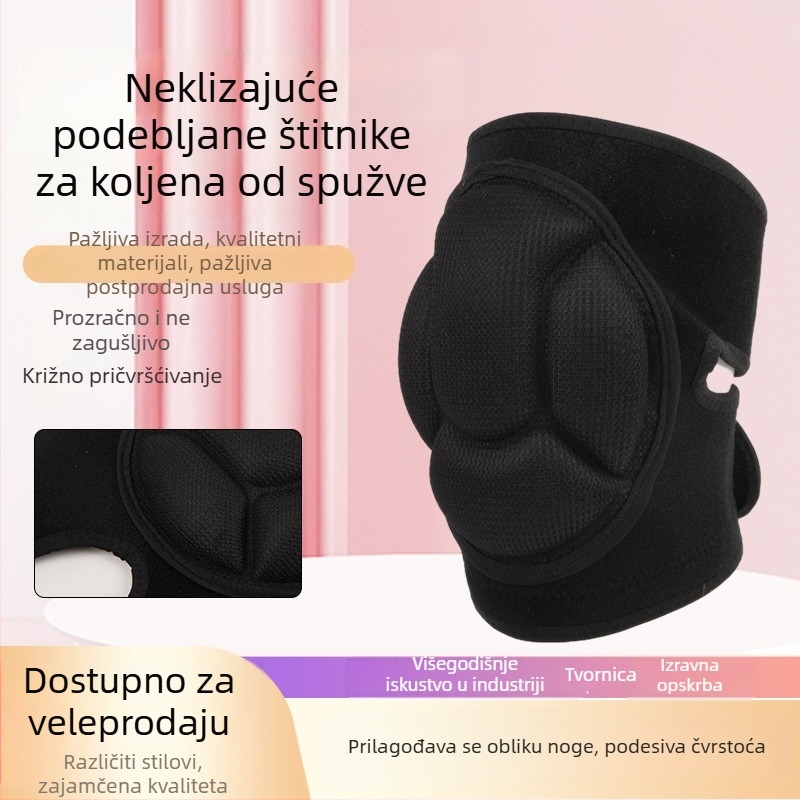Prilagodljive koljena štitnike za sportsku zaštitu za odrasle, pogodne za trčanje, odbojku, stolni tenis i badminton
