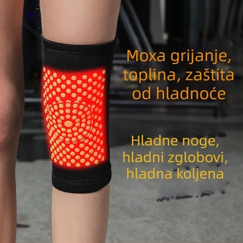 Samoohrijavajuće koljeno navlake s pelinom za odrasle – muškarci i žene, jesen i zima, zagrijavanje zglobova koljena