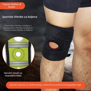 Prilagođene protuklizne sportske koljene štitnike za biciklizam i trčanje, prozračni materijal za ples i fitness