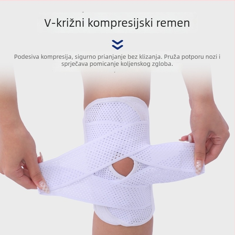Orteza koljena osme generacije za oporavak od ozljeda meniskusa i patelle, profesionalna podrška zgloba koljena muškarcima i ženama.