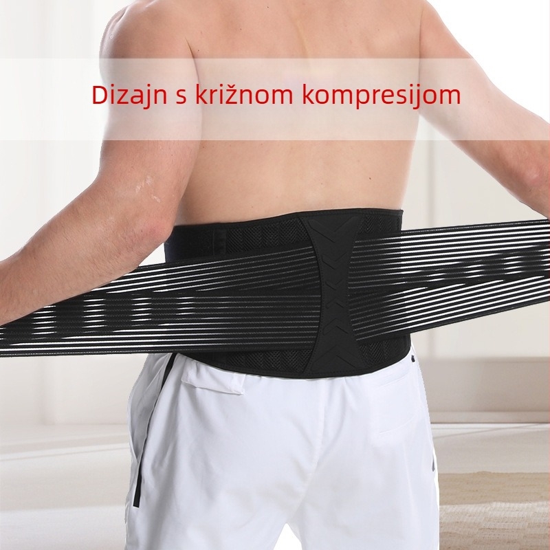 Beautiful Neopren pojas za sportsku podršku: prozračan, topao, s oprugom za fiksiranje, kompresijski pojas za fitness i vožnju biciklom