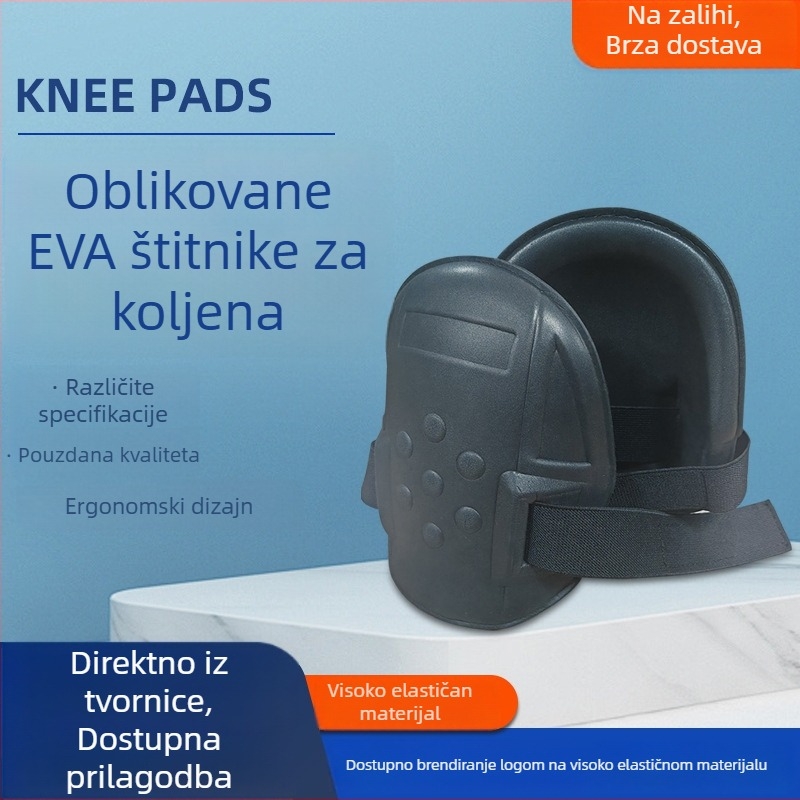 Zaštitnik koljena od EVA pjene za aktivnosti na otvorenom, zaštita koljena kod vrtlarenja i građevinskih radova, glatka površina, apsorpcija udaraca