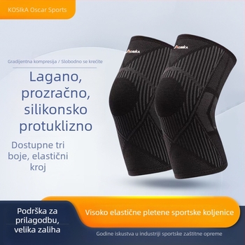 Unisex zaštitnici koljena za sport, tanki, zaštita zglobova, topli i s apsorpcijom šokova, pogodni za trčanje i košarku