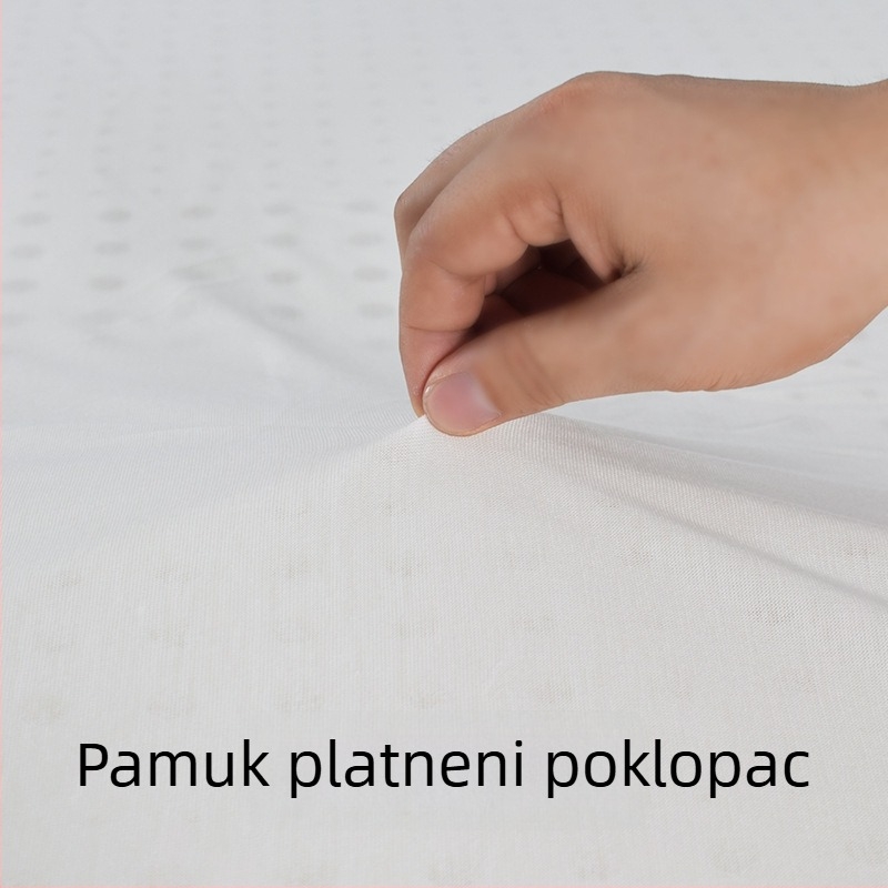 Unutarnji pokrov za latex madrac sa zatvaračem, jednobojni jersey zaštitni poklopac, mrežasti materijal za madrace od memorijske pjene