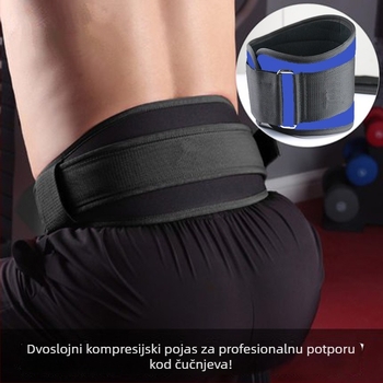 Pojas za lumbalnu potporu u fitnessu – za čučnjeve i mrtvo dizanje, za muškarce i žene