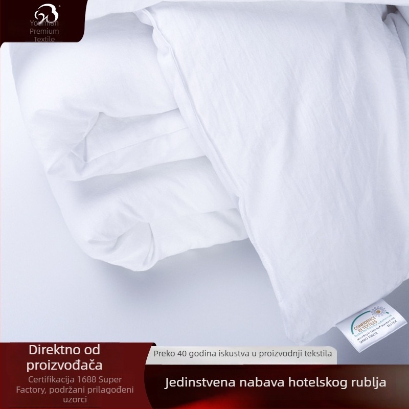 Četverosezonska pokrivač od kemijskih vlakana s brusenim površinskim slojem i standardnim punilom