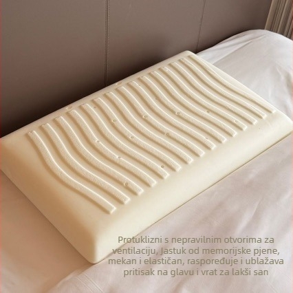 Gel jastuk, nova šarena serija, luksuzni model, prozračni vratni jastuk