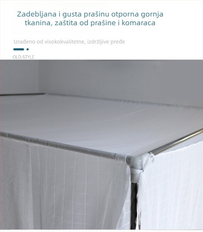 ZQ tradicionalna mreža protiv komaraca za krevet, dimenzije 1.5–1.8 m, zaštitni gornji sloj protiv prašine, lotus motiv, za 2 m krevet