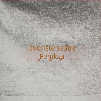 Bijeli pamuk hoteli ručnici, set pretjerano velikih ručnika za kupaonicu, ručnik za krevet i pod s ušivenim logom