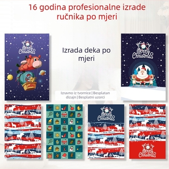 Prilagođena flanel deka za prekograničnu trgovinu, debela ultra‑fin vlakna, prugasti uzorak, veličine 80×130 cm i 100×140 cm, moderni minimalistički stil, pogodno za sve sezone