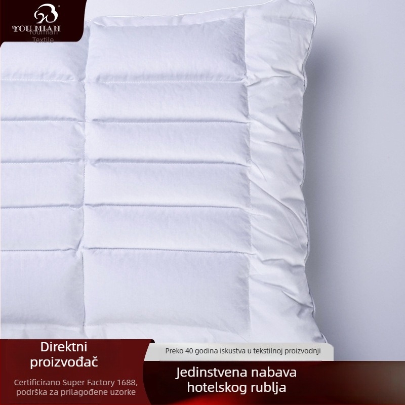 Jastuk s heljdino ljuskom, navlaka od pamuka i lana, kvadratnog oblika, 15-20 cm, 0.55-1.0 kg