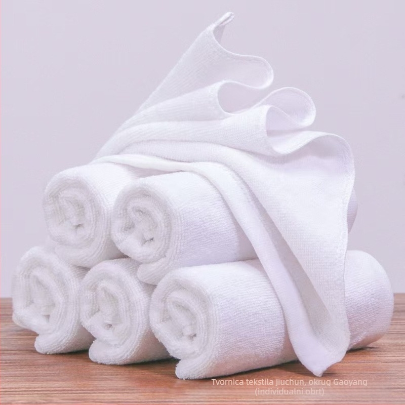 21 komada čistobijelih ručnika, 100 g, debeli, mekani i upijajući, za hotelsku i spa upotrebu