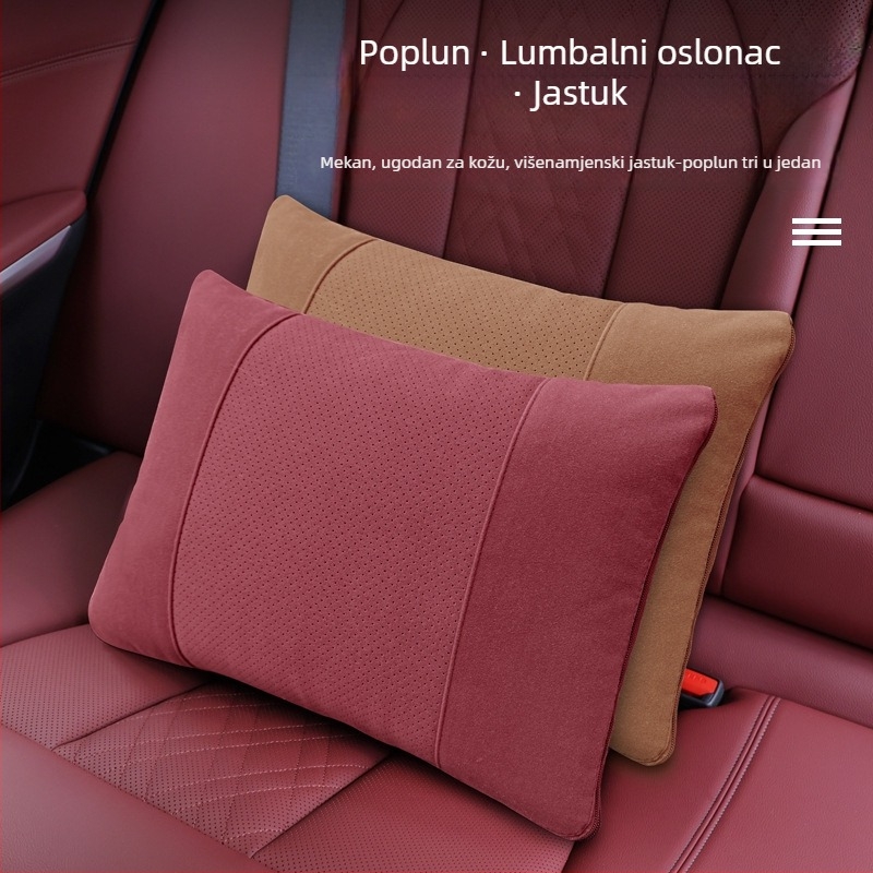 Auto jastuk i deka, dvostruka funkcija, sklopivi, vrhunske kvalitete