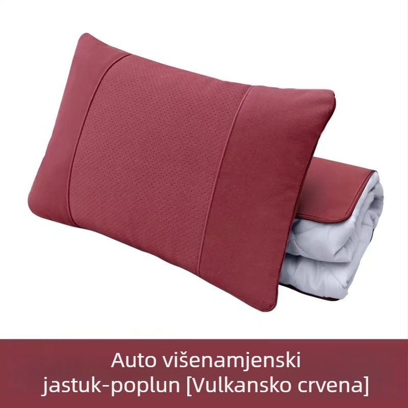 Auto jastuk i deka, dvostruka funkcija, sklopivi, vrhunske kvalitete
