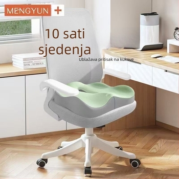 Jastučić za sjedenje od memorijske pjene za stolicu, automobil, čajni stol i ured – udoban za duže sjedenje, elegantan jastučić za sjedenje
