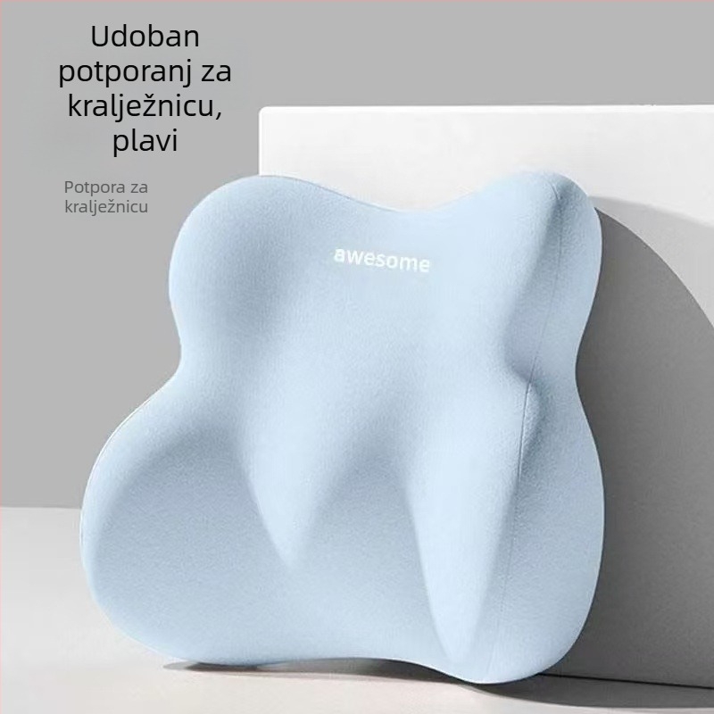 Jastučić za sjedenje od memorijske pjene za stolicu, automobil, čajni stol i ured – udoban za duže sjedenje, elegantan jastučić za sjedenje