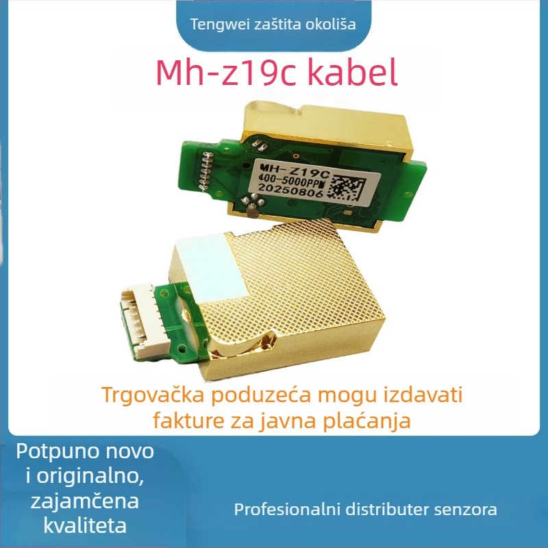 CO2 infracrveni senzor MH-Z19C/MH-Z19B, 400–5000 ppm