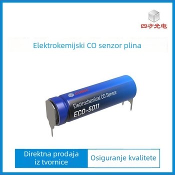 Elektrokemijski CO senzor, baterijsko napajanje, visoko precizna detekcija uz ekološki elektrolit