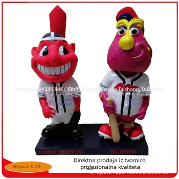 Prilagođena bobblehead figura od smole – portret sportaša u karikaturi stilu