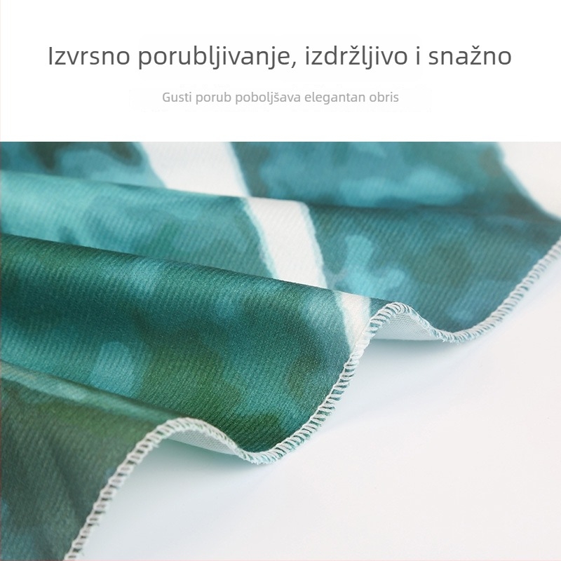 Prilagođeni goblen Peach-Skin velura s printom, zidni dekor dnevnog boravka, spavaće sobe, hodnika i hotelske pozadine