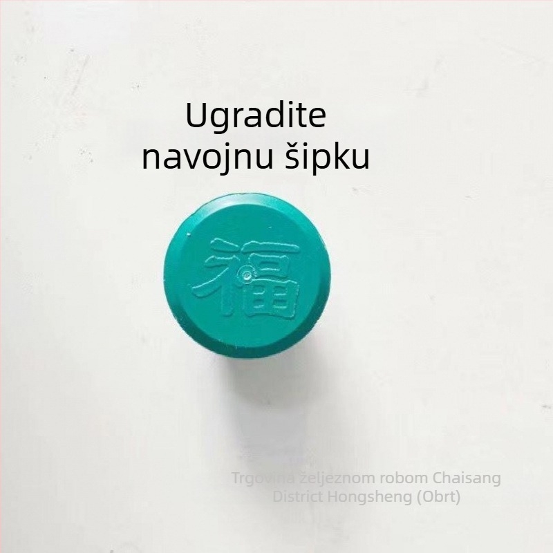 Starinska brava za vrata s okruglom kuglastom ručkom od nehrđajućeg čelika