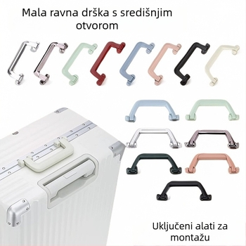 Drška za prtljagu s aluminijskim okvirom – zamjena ručke za kofer sa sporim odzivom povratka